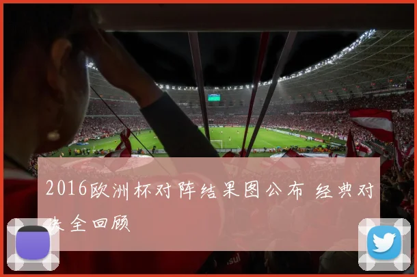 2016欧洲杯对阵结果图公布 经典对决全回顾